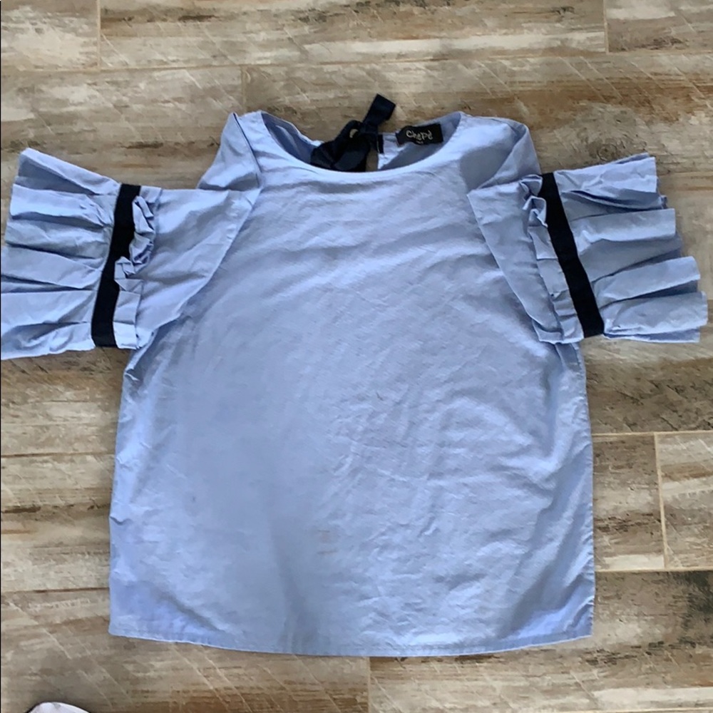 Chepè Italy ruffle top